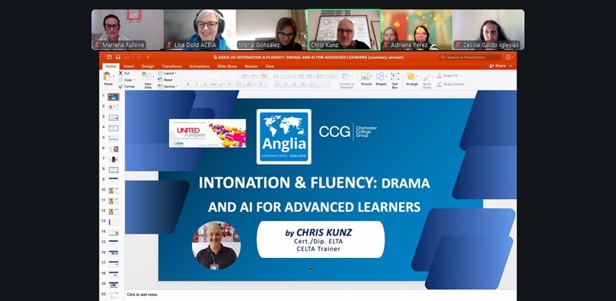 La imagen muestra una captura de pantalla del evento