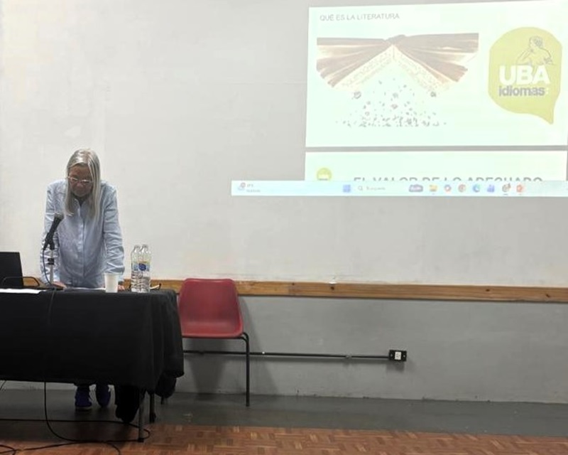 La imagen muestra a profesores del Labo durante el evento